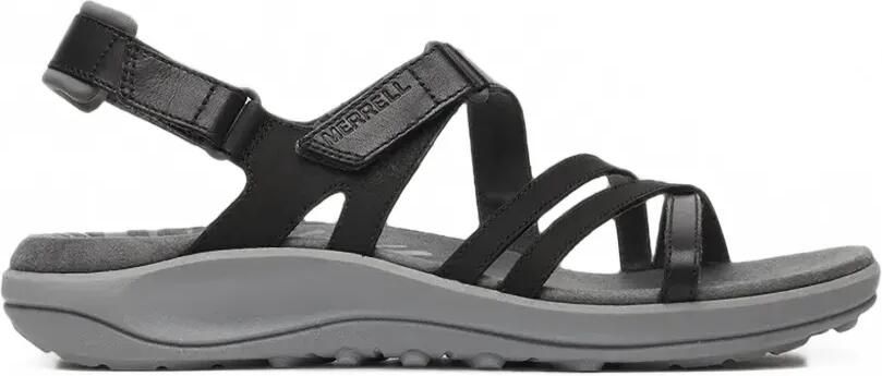 Merrell Harbour sandalen met klittenband en bandjes Zwart