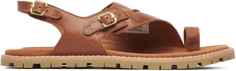 Merrell Haven Backstrap leren sandalen Bruin