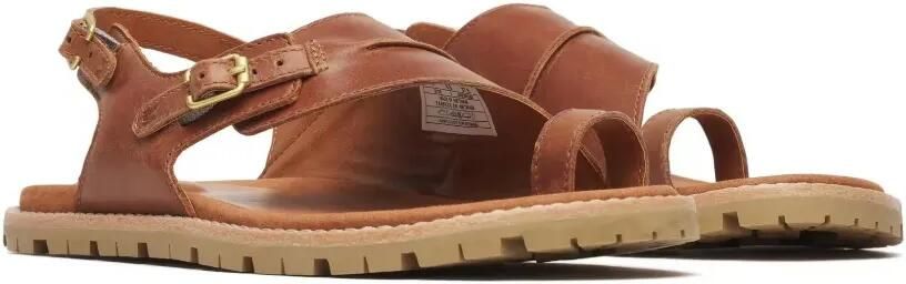Merrell Haven Backstrap leren sandalen Bruin - Foto 2