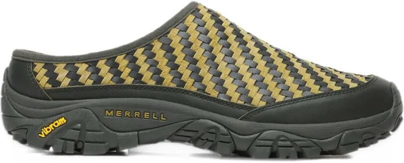 Merrell Moab 2 woven leather mules Grijs