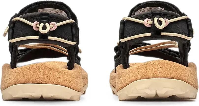 Merrell Sandalen met klittenband en kurken zool Zwart - Foto 3