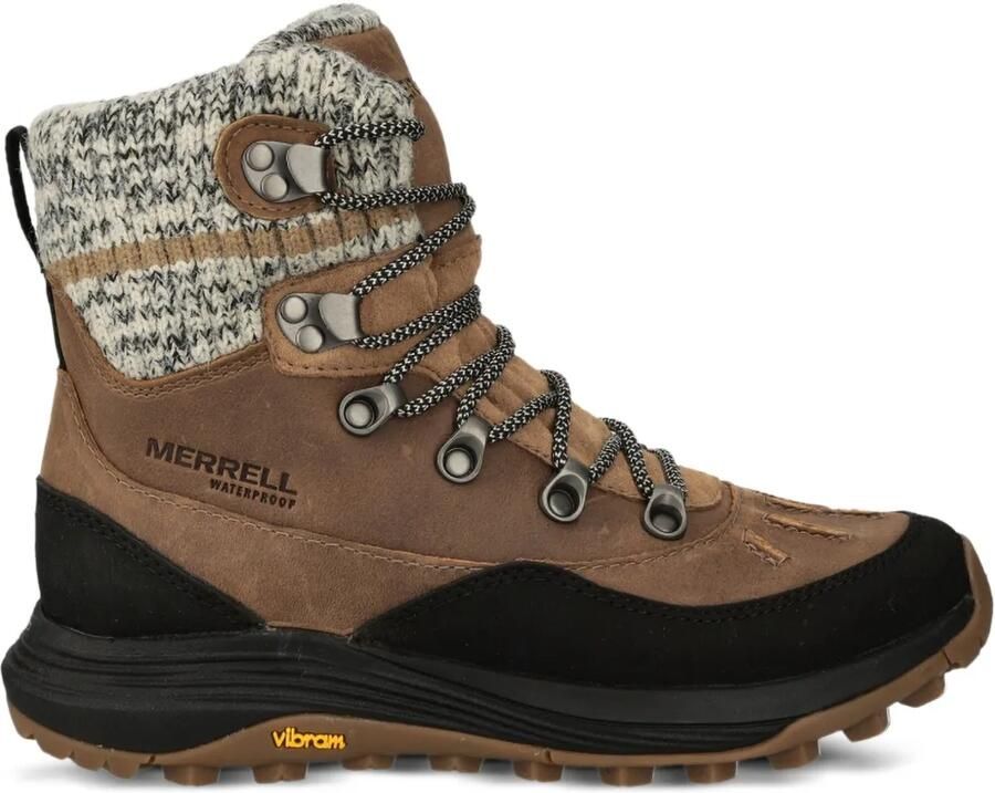 Merrell Siren 4 Thermo Mid waterdichte laarzen met rits Bruin