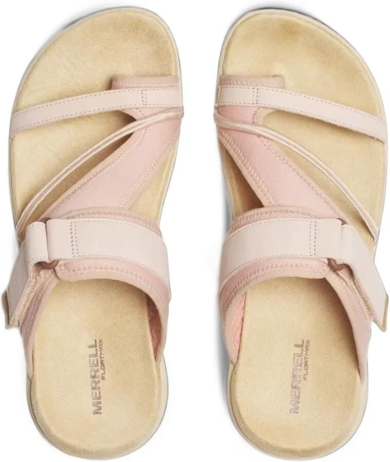 Merrell Terran 4 Post touch-strap sandals Roze