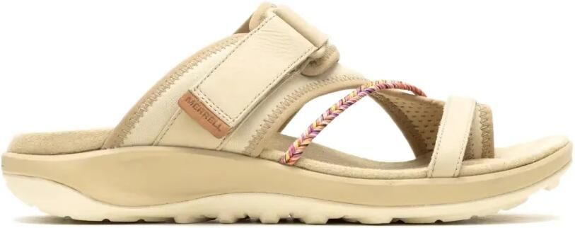 Merrell Terran 4 Post slippers met klittenband Beige