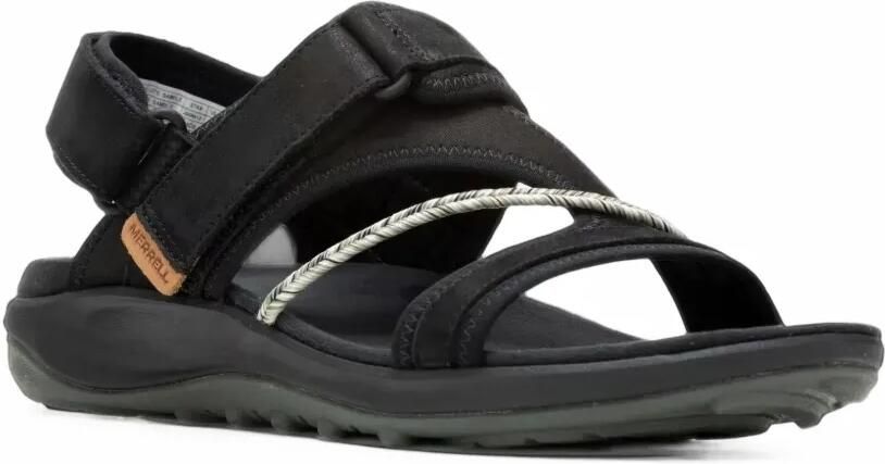 Merrell Terran 4 touch-strap sandals Zwart
