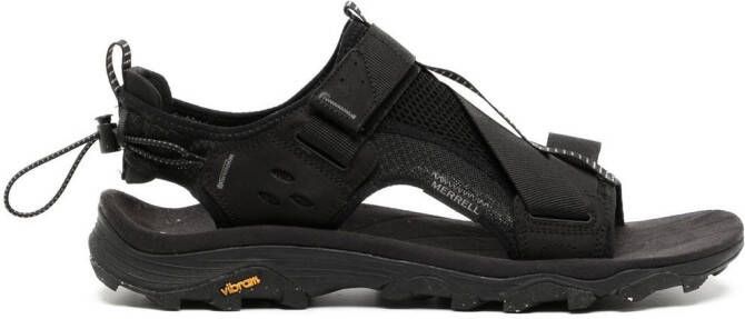 Merrell Sandalen met klittenband Zwart