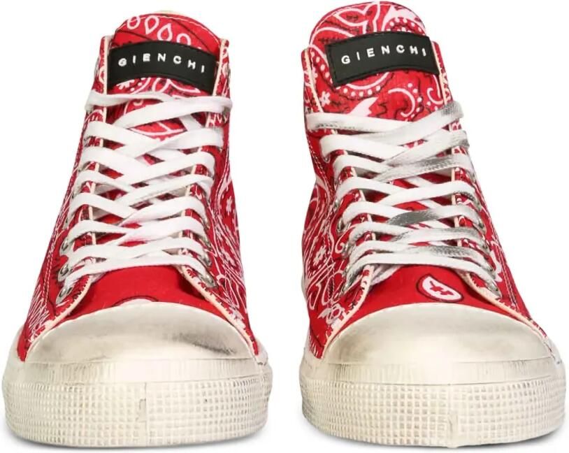 METAL GIENCHI High-top sneakers Rood - Foto 3