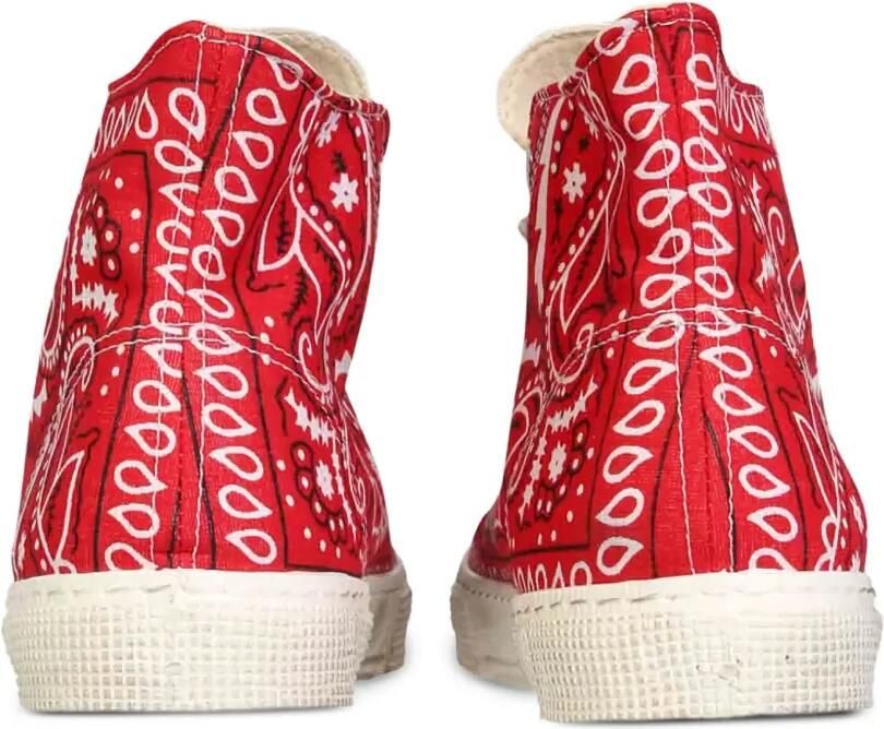 METAL GIENCHI High-top sneakers Rood - Foto 2