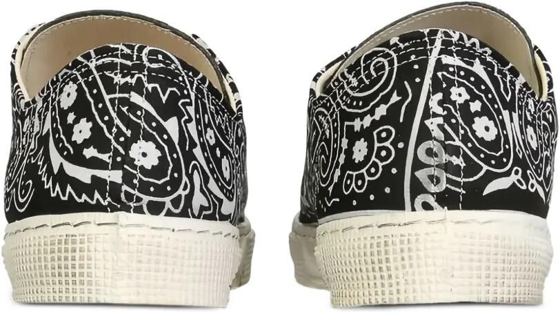 METAL GIENCHI x Jean Michel sneakers met bandanaprint Zwart - Foto 4