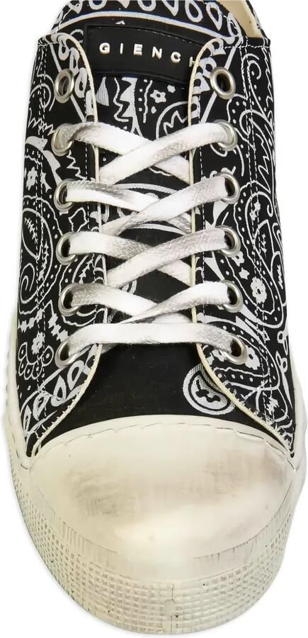 METAL GIENCHI x Jean Michel sneakers met bandanaprint Zwart - Foto 3
