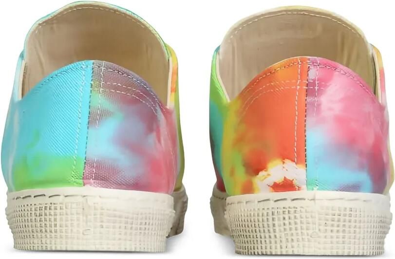 METAL GIENCHI x Jean Michel sneakers met tie-dye Geel - Foto 3