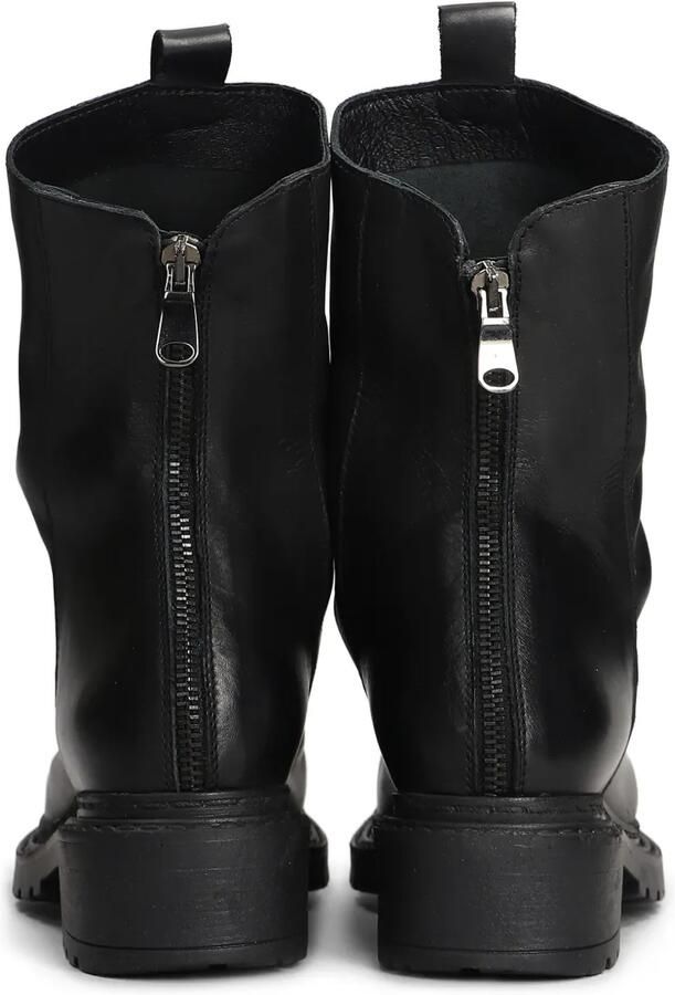 Metisse Leren combat boots Zwart - Foto 4