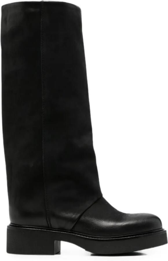 Metisse Leren laarzen Zwart