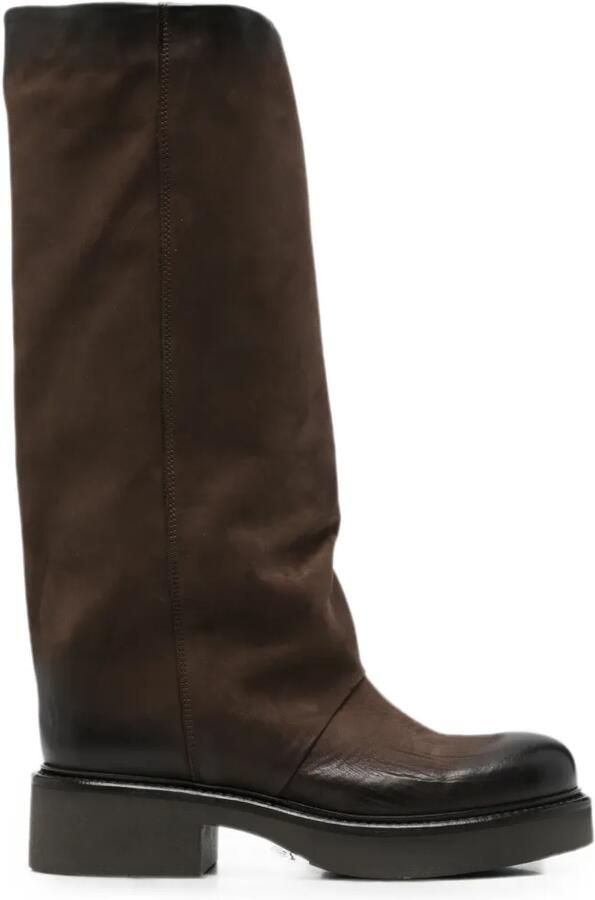 Metisse Leren pull-on laarzen Bruin