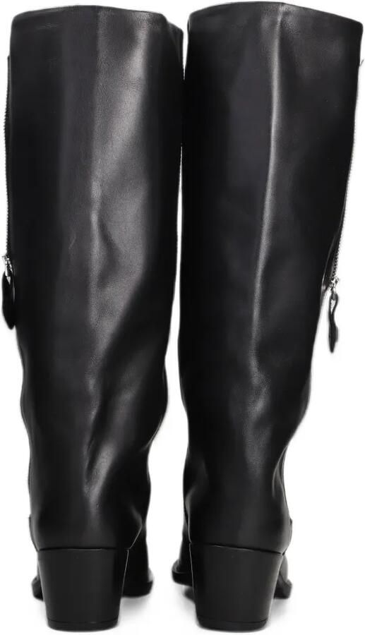 Metisse side-zip knee-high boots Zwart - Foto 4