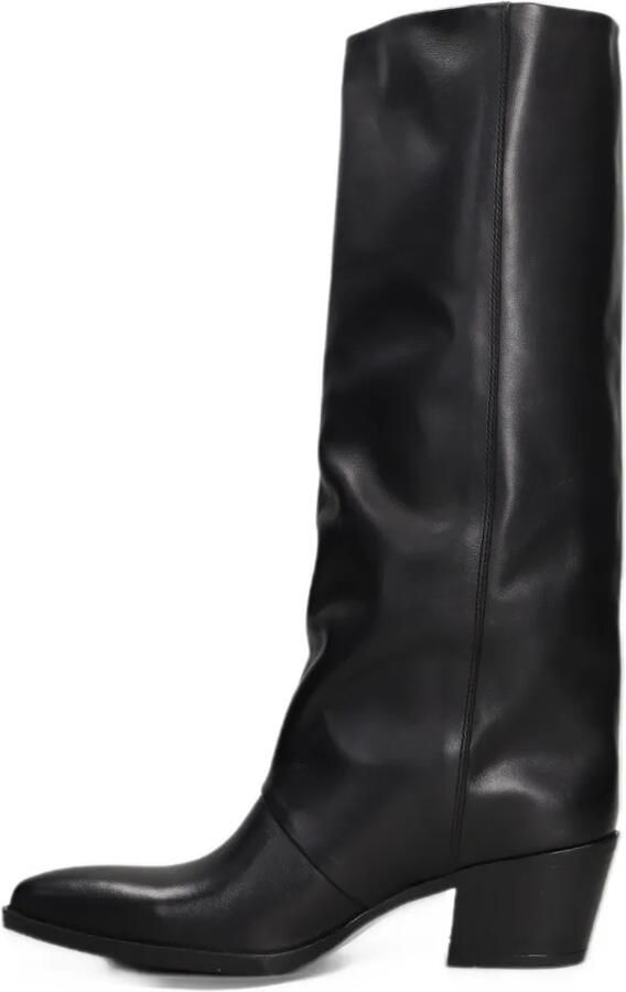 Metisse side-zip knee-high boots Zwart - Foto 3