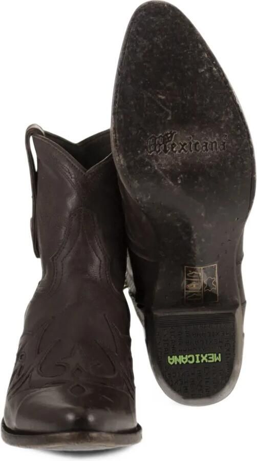 Mexicana embroidered Stitched ankle boots Bruin - Foto 4