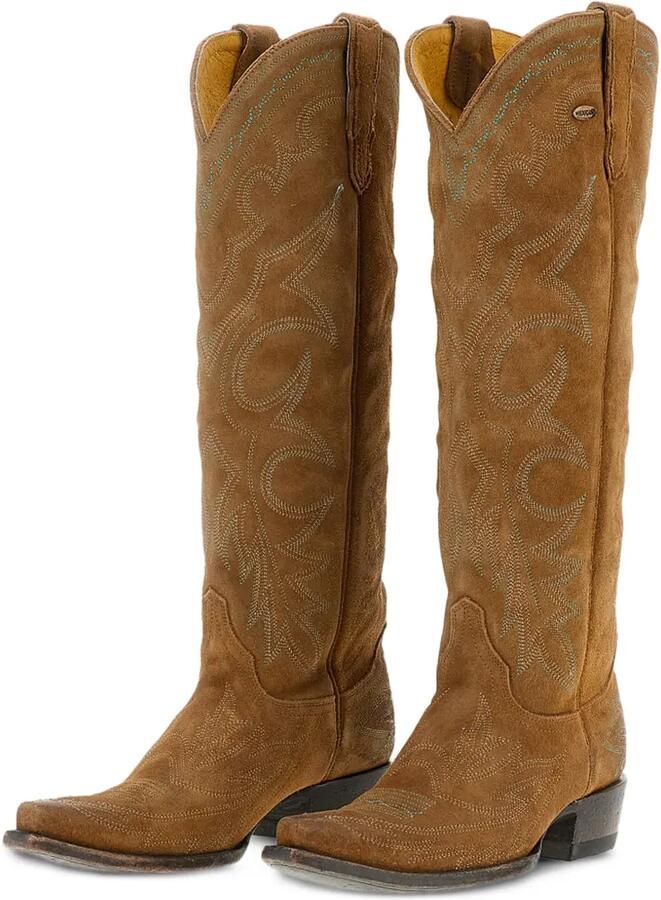 Mexicana Fantasia 17 Bentley embroidered leather boots Bruin - Foto 2
