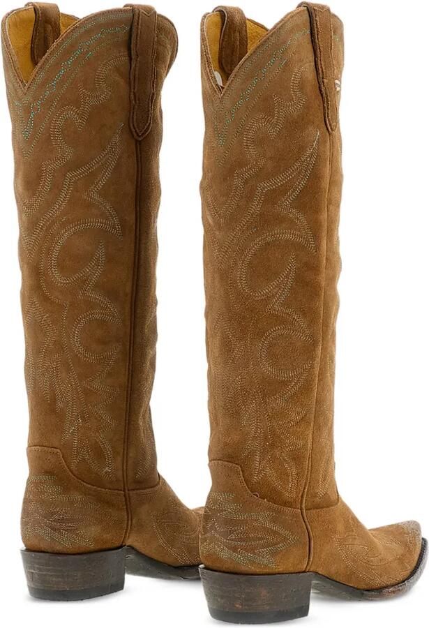 Mexicana Fantasia 17 Bentley embroidered leather boots Bruin - Foto 3