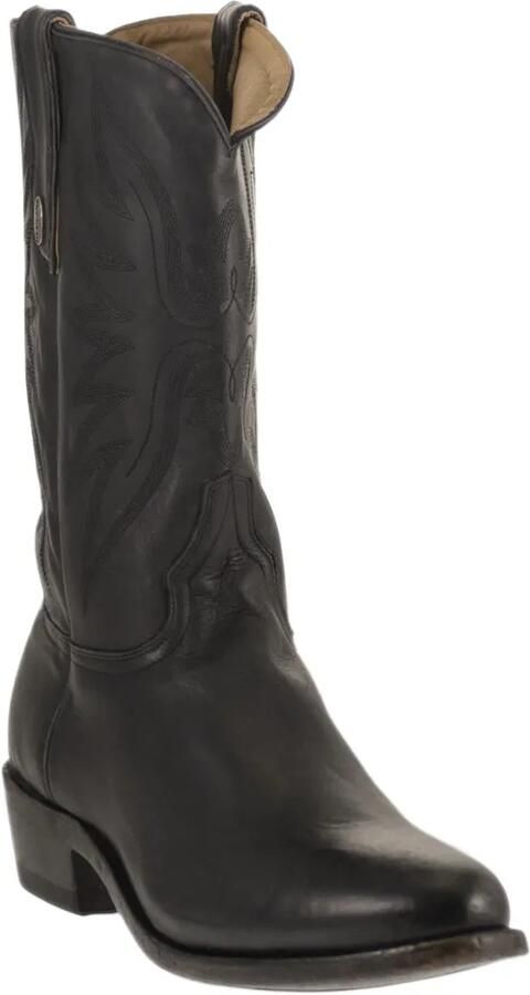 Mexicana Freddy embroidered leather boots Zwart - Foto 4