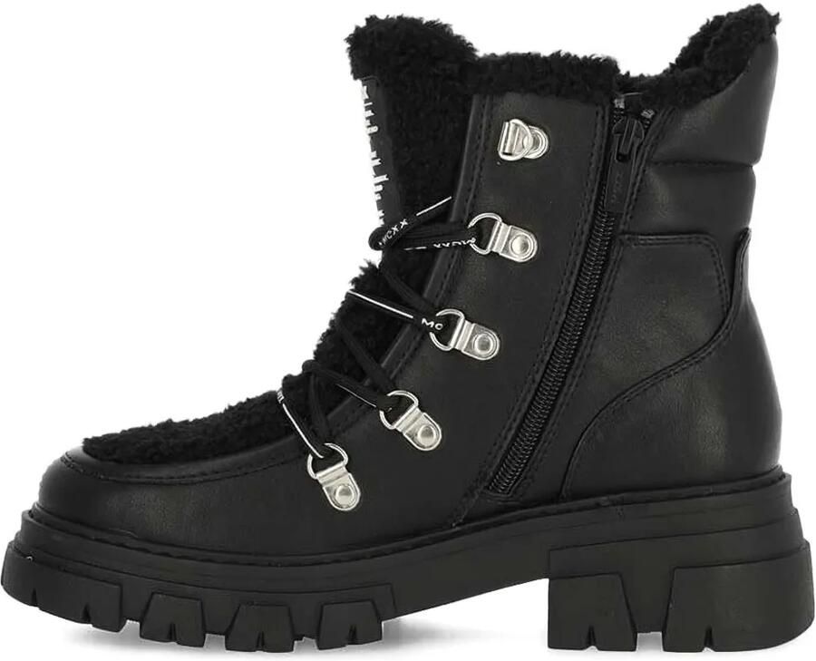 MEXX 50 mm veterlaarzen Zwart