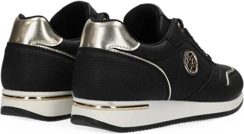 MEXX Eke Caia sneakers met vlakken en logoplakkaat Zwart - Foto 3