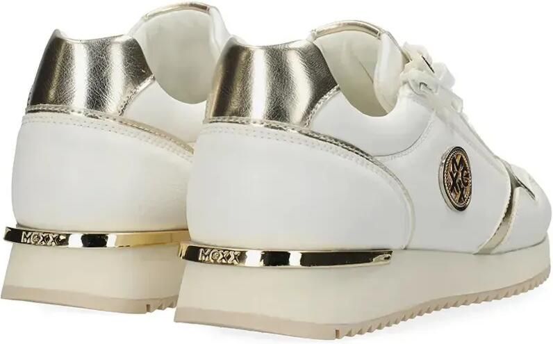 MEXX Eke Caia sneakers met metallic afwerking Wit - Foto 2