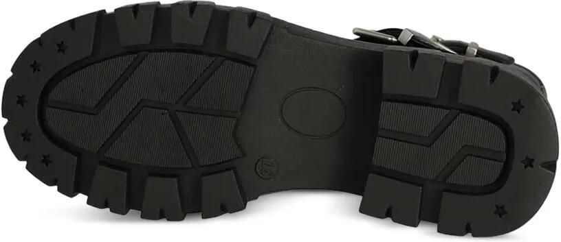 MEXX Enkellaarzen met chunky zool en gespdetail Zwart - Foto 5
