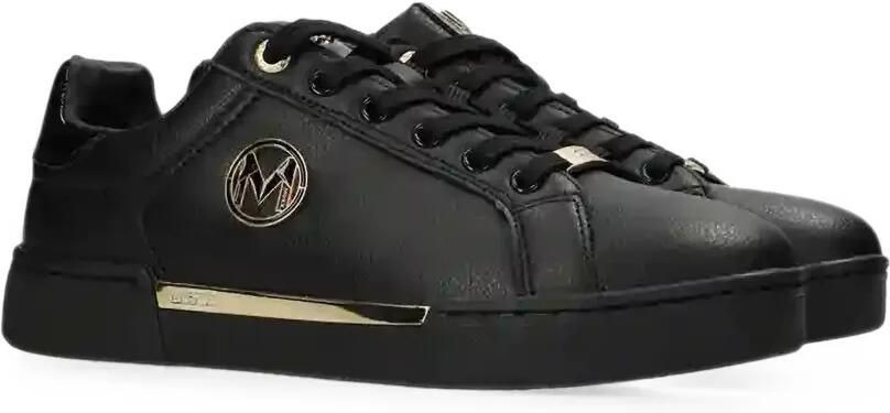 MEXX Helexx Guss sneakers met logoplakkaat Zwart