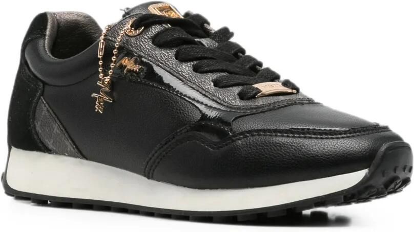MEXX Hena sneakers met vlakken en logobedel Zwart - Foto 2