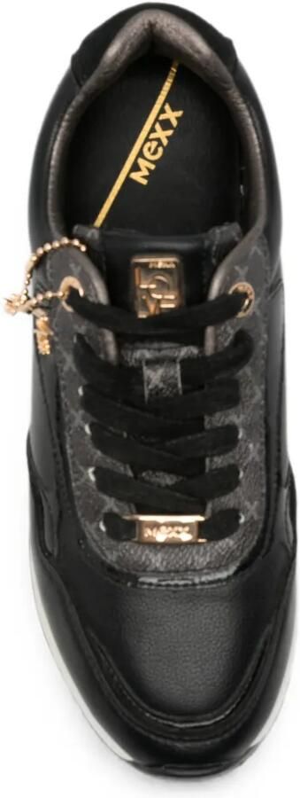MEXX Hena sneakers met vlakken en logobedel Zwart - Foto 4
