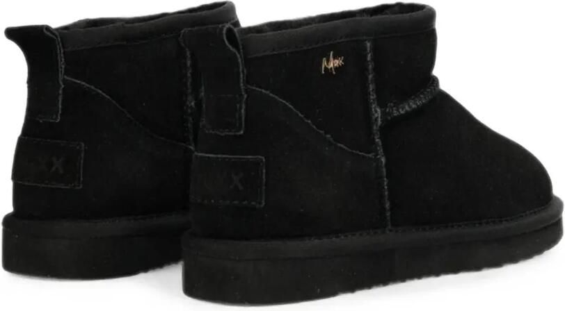 MEXX Kimo slippers met logoplakkaat Zwart - Foto 3