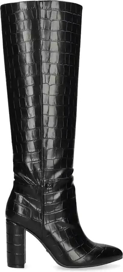 MEXX Krystal Indy laarzen met blokhak Zwart