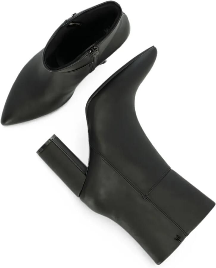 MEXX Laarzen met blokhak en puntige neus Zwart - Foto 3