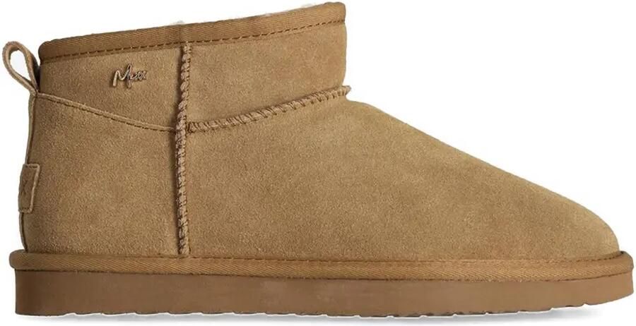MEXX Laarzen met logoplakkaat Bruin