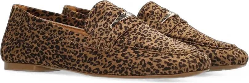 MEXX Loafers met luipaardprint Bruin - Foto 5