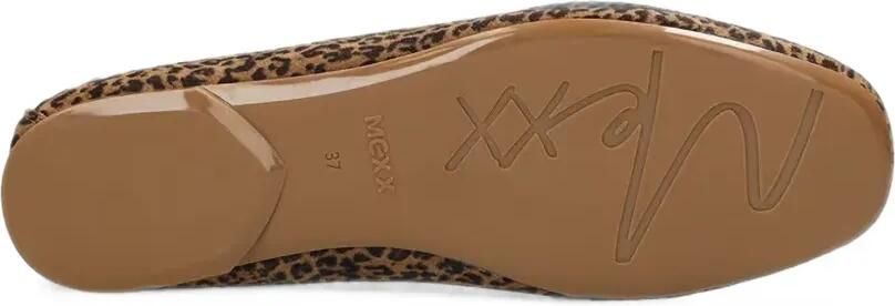 MEXX Loafers met luipaardprint Bruin - Foto 3