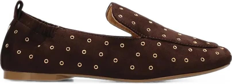 MEXX Loafers verfraaid met ringlets Bruin
