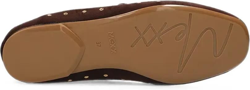 MEXX Loafers verfraaid met ringlets Bruin - Foto 4
