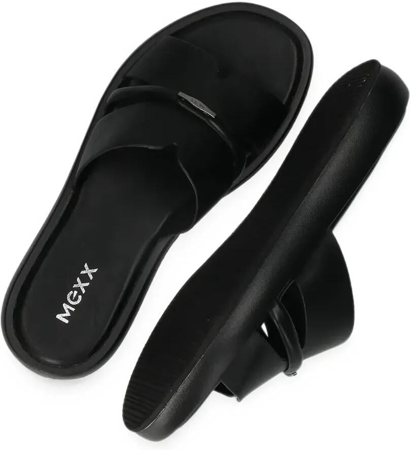 MEXX Lotus II Pacha slippers met buisbandje Zwart - Foto 2