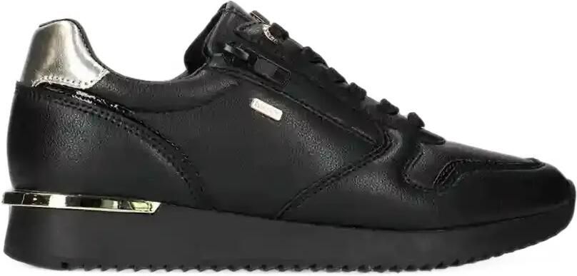 MEXX Mana Kitsch sneakers met logoplakkaat en rits Zwart