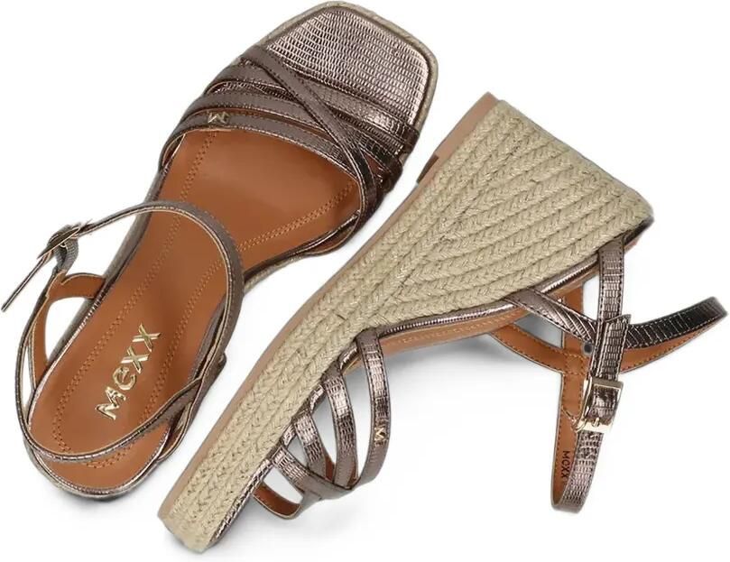 MEXX Noemi Pakina wedge espadrilles Grijs - Foto 2