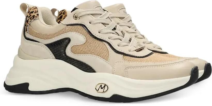 MEXX Palma Ora sneakers met luipaardprint Beige - Foto 3