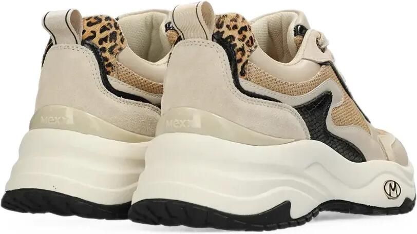 MEXX Palma Ora sneakers met luipaardprint Beige - Foto 2