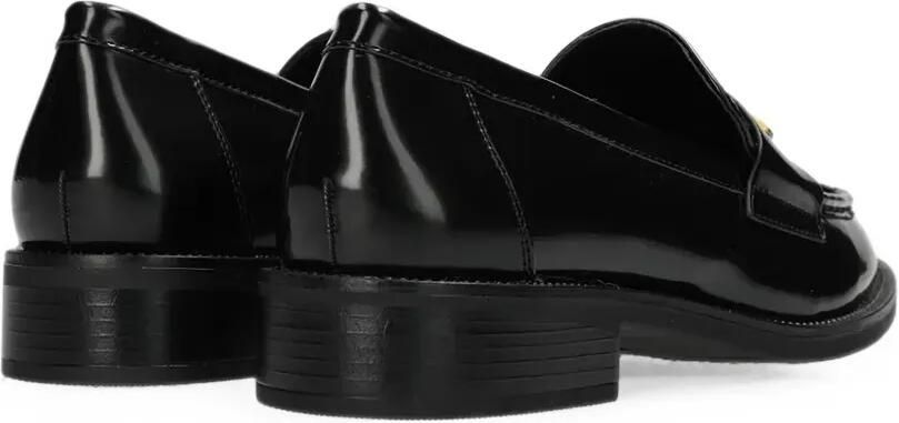 MEXX Pearl Mae loafers met logoplakkaat Zwart - Foto 3