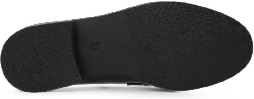 MEXX Pearl Mae loafers met logoplakkaat Zwart - Foto 4