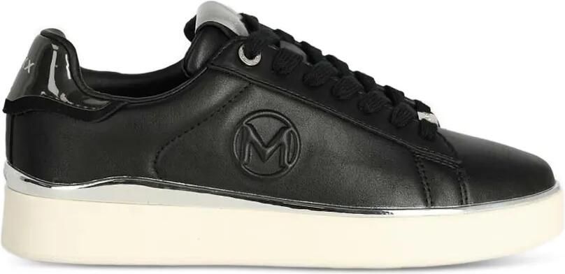 MEXX Pemma Oana sneakers met metallic afwerking en logo-reliëf Zwart - Foto 3