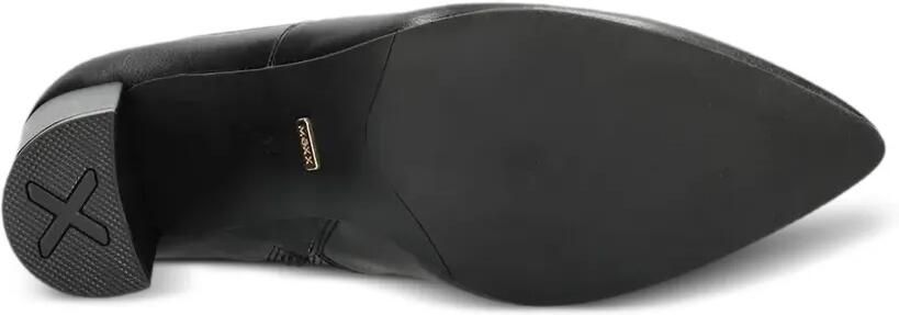 MEXX Sanna Indy enkellaarzen met blokhak en puntige neus Zwart - Foto 5