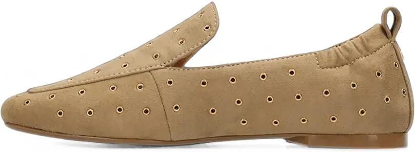 MEXX Slip-on loafers verfraaid met ringlets Bruin - Foto 5