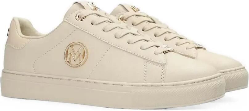 MEXX Sneakers met logoplakkaat Beige - Foto 4